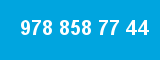 978 858 77 44 978 858 77 44